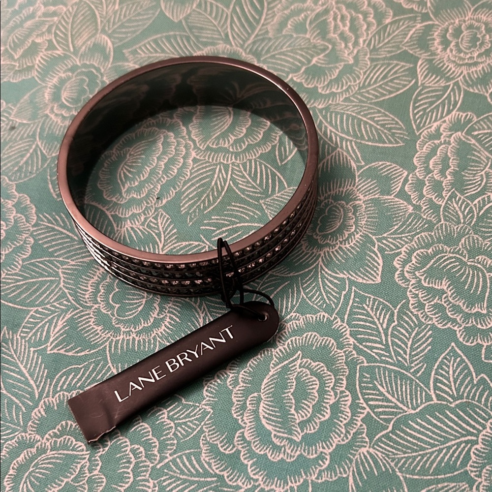 Lane Bryant Sleek Black Bracelet
